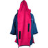 Poncho Impermeabile Sola Junior / Accappatoio Fasciatoio - Blu Navy/rosa
