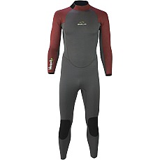Muta Sola Blaze 5/4Mm Gbs Back Zip - Borgogna A1502 Muta Sola Blaze 5/4Mm Gbs Back Zip - Borgogna A1502