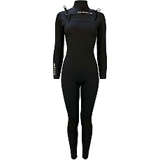 Muta Sola Nova 5/4Mm Front Zip Da Donna - Nera Muta Sola Nova 5/4Mm Front Zip Da Donna - Nera