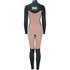 Muta Sola Nova 5/4Mm Front Zip Da Donna - Nera
