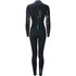Muta Sola Womens H2O 4/3Mm Back-Zip - Nero/floreale
