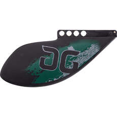 Pinna Di Ricambio Per Kayak Aquaglide Blackfoot Press Fit - Nera/verde