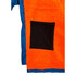 Poncho Impermeabile Sola Junior / Accappatoio Fasciatoio - Blu Navy/arancione
