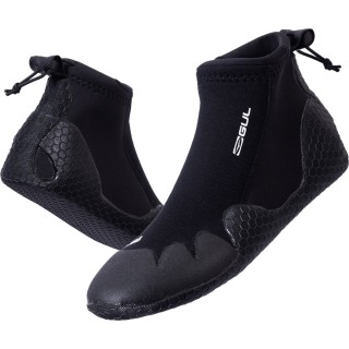 Gul Junior Power Slippers - Scarpe Da Muta Natur 3Mm 2026 - Nero Bo1267