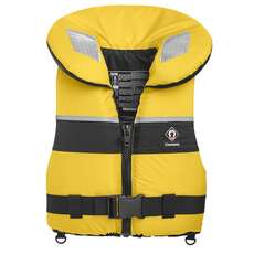 Crewsaver Spirale Grande Bambino / Junior 100N Giubbotto Di Salvataggio - Giallo / Navy