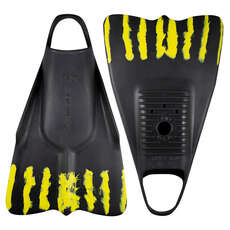Pinne Dafin Swim / Pinne Bodyboard - Brian Keaulana - Nero/oro