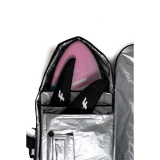 Borsa Da Viaggio Fbc Wing Foil Pro+ V2 - Antivento E Con Trolley Rimovibile - Nera