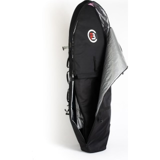 Borsa Da Viaggio Fbc Wing Foil Pro+ V2 - Lunghezza Media E Trolley Rimovibile - Nera