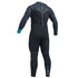 Gul Flexor Iii 5/4 Back Zip Muta Punto Invisibile - Nero / Grafite