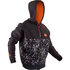 Felpa Con Cappuccio In Neoprene Zip Gul Flexor - Nero Camo - Fx6402-B7