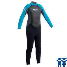 Gul Junior G-Force 3 Millimetri Muta Steamer - Nero / Blu Nebbia