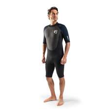Muta Corta Gul G-Force 3Mm Flatlock  - Nero/blu Navy