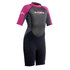 Gul Junior Ragazze G-Force 3 Millimetri Shorty Neoprene - Nero / Rosa Intenso