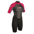 Gul Womens G-Force Piatte Shorty 3 Millimetri Muta - Nero / Rosa