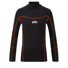 Maglietta Maniche Lunghe Gill Junior Hydrophobe - Nera - 5006J