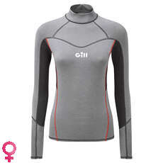 Gill Womens Eco Rash Vest Manica Lunga - Grigio - 5025W Gill Womens Eco Rash Vest Manica Lunga - Grigio - 5025W