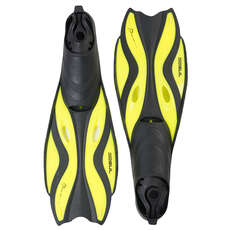 Set Di Pinne Gul Tarpon - Giallo/nero