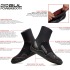 Stivali Da Muta Gul Junior Power Boots - 5 Mm - 2026 - Neri Bo1264