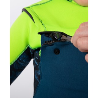 Muta Gul Junior Response Fx Chest Zip 3/2 Mm Bs - Blu Navy/Zolfo Re1252