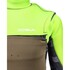 Muta Gul Junior Response 5/4Mm Con Cerniera Sul Petto - Verde/Zolfo Re1251
