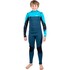 Muta Gul Junior Response 5/4Mm Chestzip Backzip - Blu Navy/Ciano Re1251