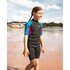 Muta Corta Gul Junior Girls Response 3/2Mm - Jet/Teal Re3321