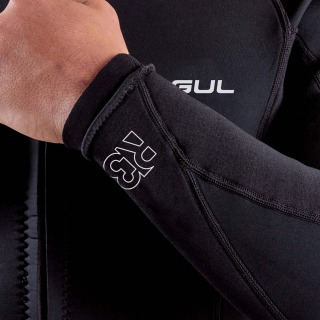 Giacca Muta Gul Response 3Mm Frontzip - Nero Re6304