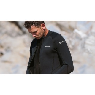 Giacca Muta Gul Response 3Mm Frontzip - Nero Re6304
