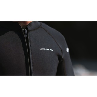 Giacca Muta Gul Response 3Mm Frontzip - Nero Re6304