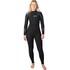 Muta Gul Response Da Donna 4/3Mm Blindstitch Backzip - Nera Re1248