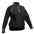 Gul Womens Ballistic Spray Top Nastrato - Nero / Nero