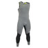 Gul Code Zero 3 Millimetri Flatlock Long John Muta - Metallo