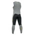 Gul Code Zero 3 Millimetri Flatlock Long John Muta - Metallo