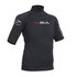 Gul Evotherm Flatlock Junior Short Sleeve Rash Guard - Nero