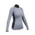 Manica Gul Evotherm Donne Piatte Lungo Rash Guard - Grigio / Nero