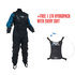 Gul Hydro Kite Stretch U-Zip Muta Stagna 2015 - Con Zip & Free Hydropack