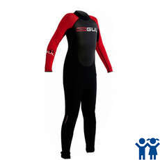 Gul Junior Risposta 3/2 Millimetri Steamer Muta - Nero / Rosso Gul Junior Risposta 3/2 Millimetri Steamer Muta - Nero / Rosso