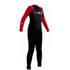 Gul Junior Risposta 3/2 Millimetri Steamer Muta - Nero / Rosso