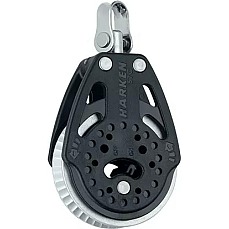 Harken 2169 Blocco cricchetto in carbonio da 57 mm - Girevole - 2 impugnature Harken 2169 Blocco cricchetto in carbonio da 57 mm - Girevole - 2 impugnature