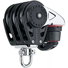 Harken 2668 75Mm Carbo Triple Block - Mozzo Girevole E Tacchetto A Camma