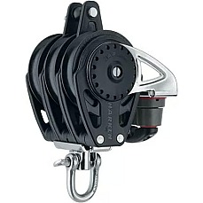 Harken 2668 75Mm Carbo Triple Block - Girella E Tacchetto A Camma