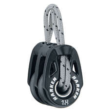 Harken 2158 18 Millimetri Carbo T18 Soft-Attach Doppio Blocco