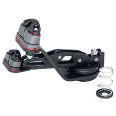 Harken Hsb357 Duocam Base Girevole Con Alumimium Tacchetti