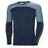 Helly Hansen Hh Lifa Merino Maglietta Intima Strato Superiore - Blu Mare Del Nord