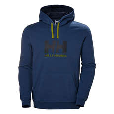 Felpa Helly Hansen Con Logo Hh - Blu Mare Del Nord