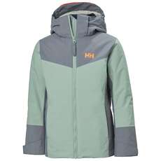 Helly Hansen Junior Giacca Divine - Eucalyptus 41727 Helly Hansen Junior Giacca Divine - Eucalyptus 41727