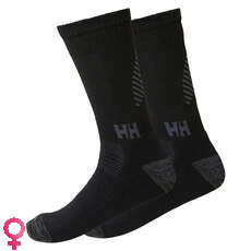 Calzini Helly Hansen Hh Lifa Merino - Nero - 2 Pezzi