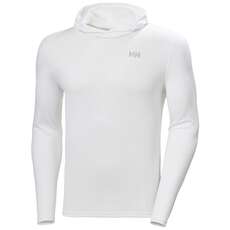 Helly Hansen Hh Lifa Active Solen Top Con Cappuccio Uv50 + - Bianco 49347 Helly Hansen Hh Lifa Active Solen Top Con Cappuccio Uv50 + - Bianco 49347