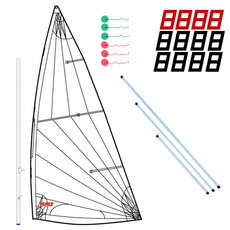 Pacchetto Vela E Albero Replica Holt Laser Mk2
