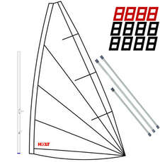 Holt Ilca 6 / Pacchetto Vela E Albero Replica Laser Radiale